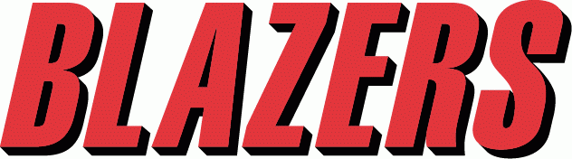 Portland Trail Blazers 1990-2001 Wordmark Logo iron on paper